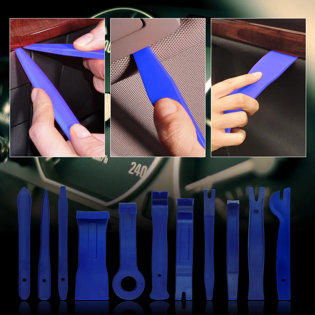 40-tlg. Entriegelungsbügel- & Montagehebel-Set Für Radio, Navi, Demontieren Von Verkleidungen, Zierleisten, Clipsen Etc. 3 40-tlg. Entriegelungsbügel- & Montagehebel-Set Für Radio, Navi, Demontieren Von Verkleidungen, Zierleisten, Clipsen Etc. - Image 3