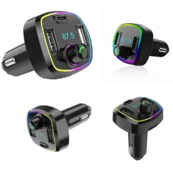 Auto Bluetooth FM Empfänger Wireless Radio Auto Empfänger Adapter QC3.0 Schnellladung V5.0 Musik Player Anruf Freisprechen Ohne PD -Volkswagen Kenwood Verkaufe 01ba5f28b0b8a551685e9c1a90525683