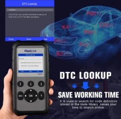 Autel ML629 OBD2-Diagnosegerät Kfz-Auslesegerät Alle OBDII Dieselmotor Benzinmotor, Airbag Antiblockiersystem Motor Getriebe System Tiefe Diagnose, 14 Sprache Deutsche Inkl -Volkswagen Kenwood Verkaufe 01c323695a92db9ef6c5c7816e1c4706