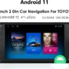 7" Autoradio GPS NAVIGATION Android 10 Für TOYOTA COROLLA EX RAV4 VIOS VITZ HILUX
