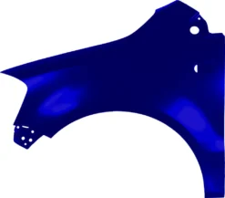 Volkswagen Kotflügel Vw Fox Lb5N Links Blau 2005-2011 Vorderseite Lackiert Neu