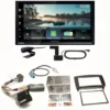 Kenwood DMX7722DABS Android Auto Einbauset Für Mercedes CLK W209 Facelift