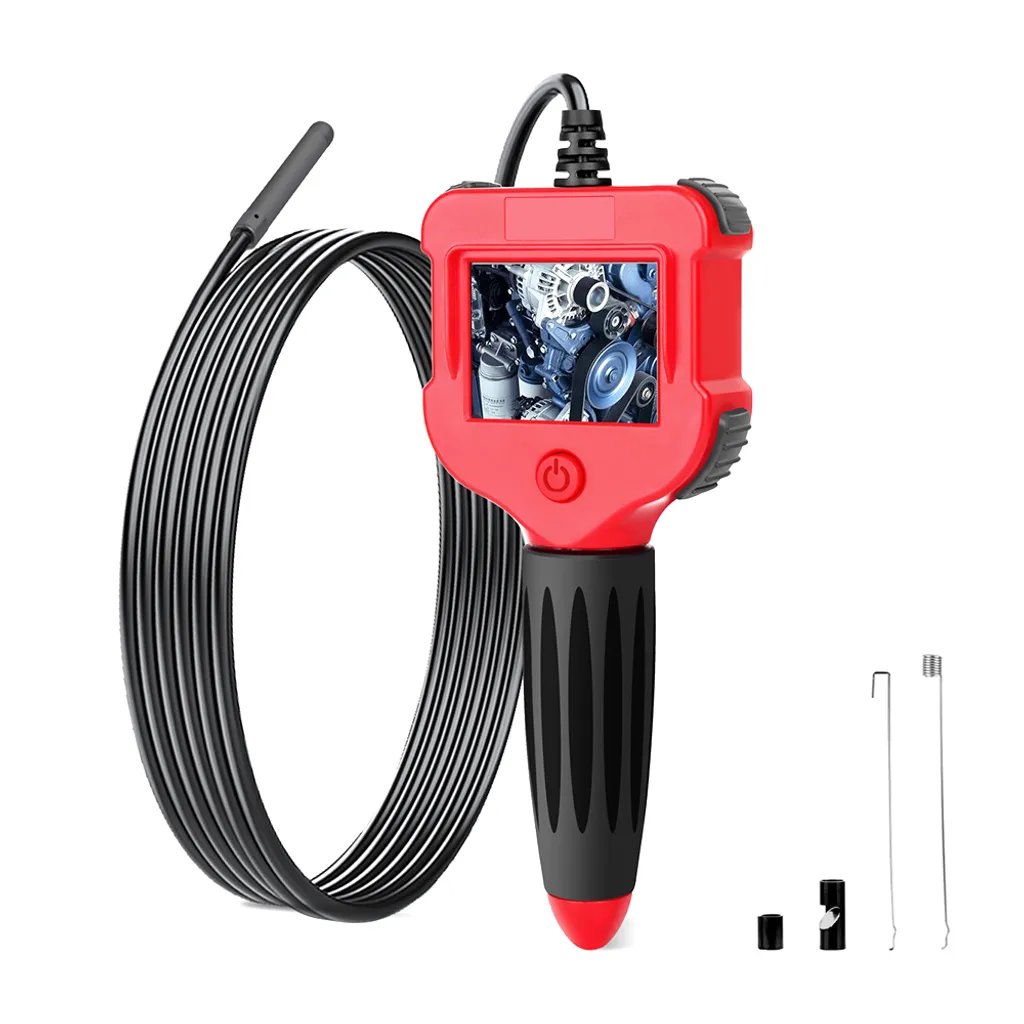 Endoskop Industrielles Endoskop 2,4-Zoll-Bildschirminspektion HD-Handendoskop Wasserdichter Breiter Betrachtungswinkel Fuer Auto, Klimaanlage, Motorpruefung 3 Meter 8 Endoskop Industrielles Endoskop 2,4-Zoll-Bildschirminspektion HD-Handendoskop Wasserdichter Breiter Betrachtungswinkel Fuer Auto, Klimaanlage, Motorpruefung 3 Meter - Image 8