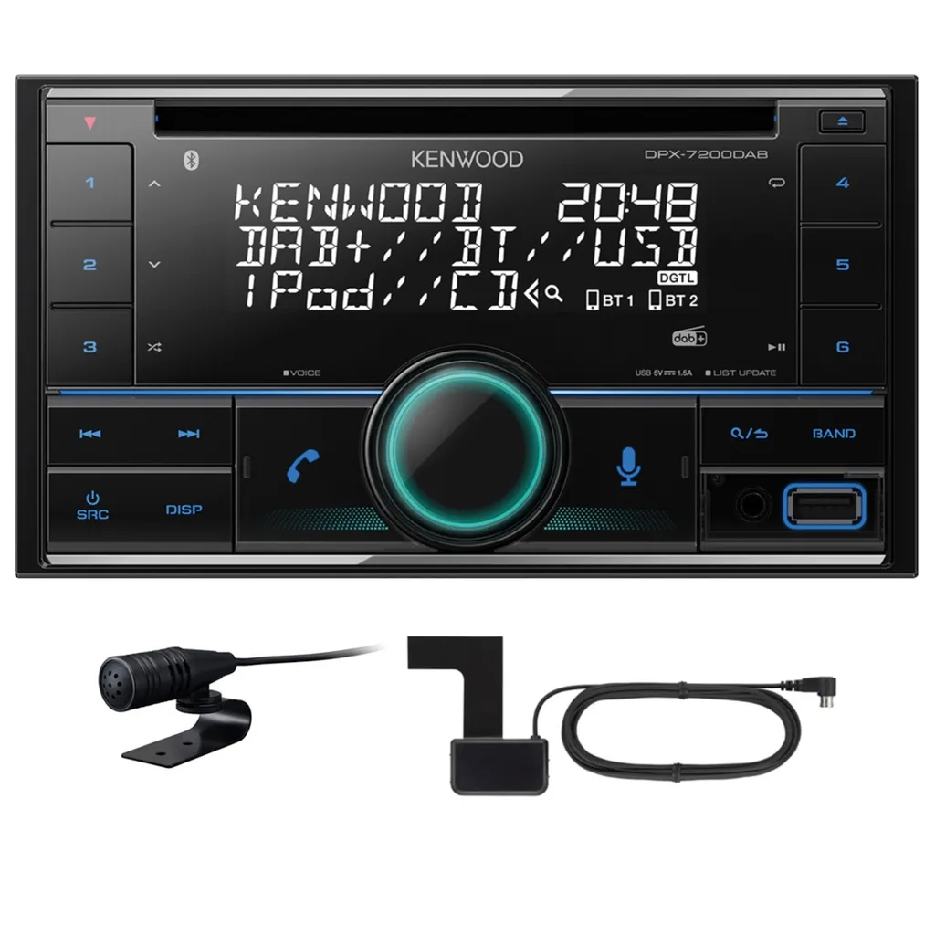 Kenwood DPX7200DAB Inkl. DAB-Antenne 2 Kenwood DPX7200DAB Inkl. DAB-Antenne - Image 2