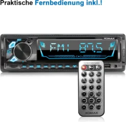 XOMAX XM-R282 Autoradio Mit Bluetooth Freisprecheinrichtung, 2. USB Mit Ladefunktion, SD, AUX IN, 1 DIN -Volkswagen Kenwood Verkaufe 09e51bc880c7025ac424a1e42f61f0fd