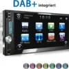 XOMAX XM-2V784D Autoradio Mit DAB+ Plus, Mirrorlink, 7 Zoll Touchscreen Bildschirm (kapazitiv), AUX, Micro SD, USB, Bluetooth, 2 DIN