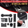 SET Klimabedienteil Klima Schalter Aufklebern Tasten Für VW Touareg 2004-2009