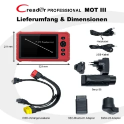 LAUNCH CRP MOT3 OBD2 Diagnosegerät Alle Steuergerät Tester 25 Service Funktionen -Volkswagen Kenwood Verkaufe 0eb6472c181a0b40f5d398b21db70f54