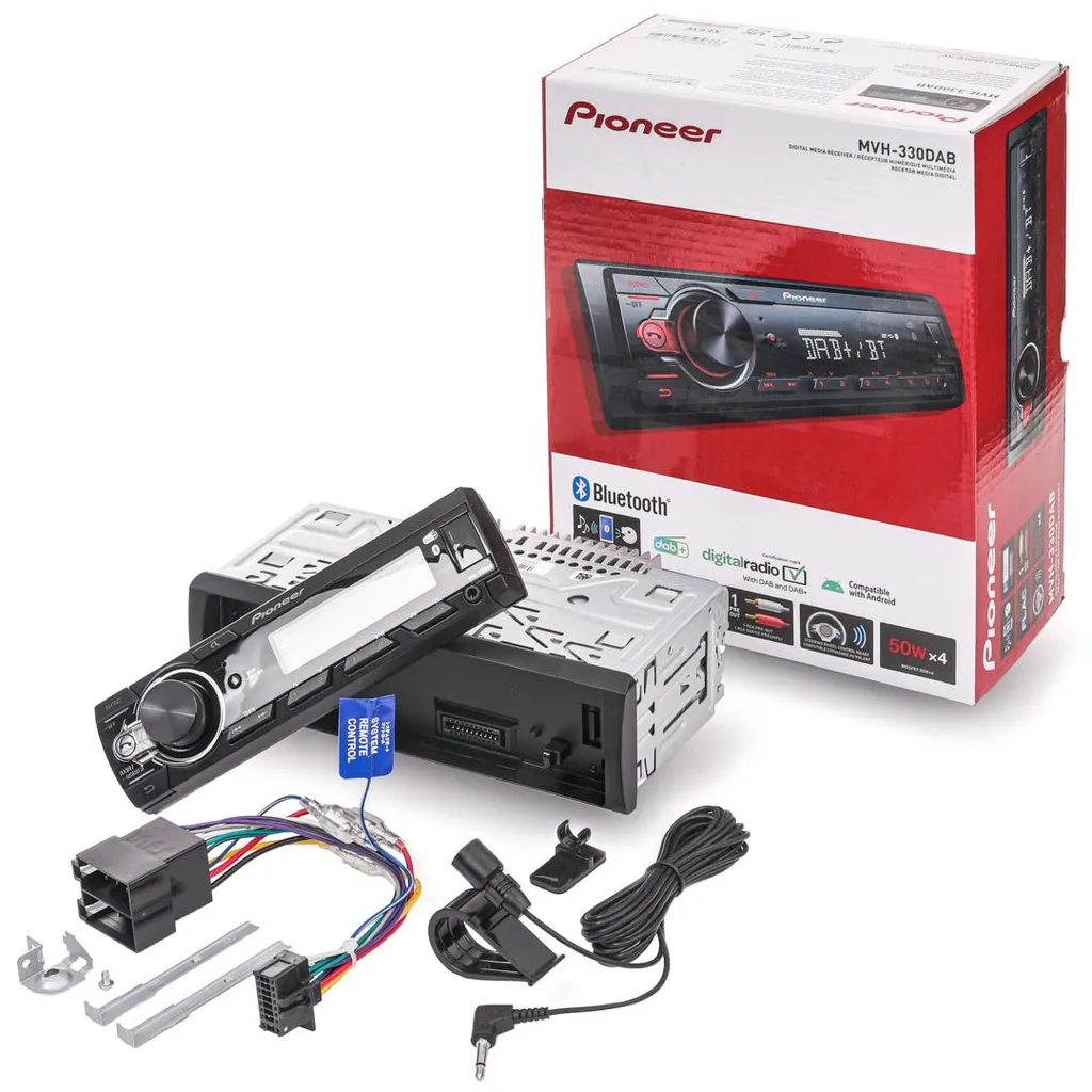 Pioneer MVH-330DAB - Bluetooth | DAB+ | MP3 | USB | Android | Autoradio 8 Pioneer MVH-330DAB - Bluetooth | DAB+ | MP3 | USB | Android | Autoradio - Image 8