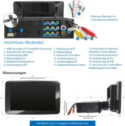 XOMAX XM-V911R Autoradio Mit 9 Zoll Touchscreen Bildschirm, Mirrorlink, Bluetooth, 2x USB, SD, 1 DIN -Volkswagen Kenwood Verkaufe 109fbb5799282dfb409e83347f2020a8