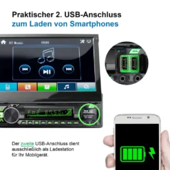 XOMAX XM-V779 1DIN Autoradio Mit SD, USB Und BLUETOOTH -Volkswagen Kenwood Verkaufe 124f2a9a822a5814a01cd2fc30131125