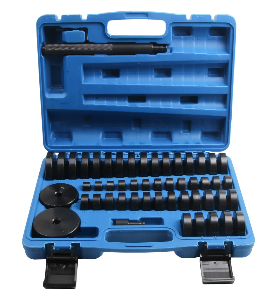 50 TLG. Radlager Montagescheiben Druckstück Press Werkzeug Treibsatz 18-65 Mm 2 50 TLG. Radlager Montagescheiben Druckstück Press Werkzeug Treibsatz 18-65 Mm - Image 2