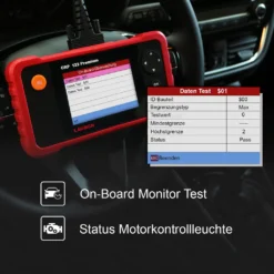 Das Creader Professional 123 Premium Ist Das Einsteigergerät Für Die PKW Diagnose, Welches Hauptsächlich Zum Testen Von Vier Hauptsystemen Entwickelt Wurde: Motor, Autogetriebe, Airbag (SRS) Und Antiblockiersystem (ABS). Es Verfügt über Leistungsstarke Diagnosefunktionen, Wie Z. B. Das Lesen Und Löschen Von DTCs Und Das Lesen Der Echtzeit-Datenströme. Es Kann Bei Allen OBD II, EOBD Fahrzeugen Mit 16-Pin Diagnosestecker Eingesetzt Werden. -Volkswagen Kenwood Verkaufe 164a4749a19843c9b668b16ada8bde12