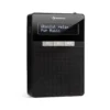 DigiPlug DAB Steckdosen-Radio, DAB+, UKW/PLL, BT, LCD-Display, Schwarz
