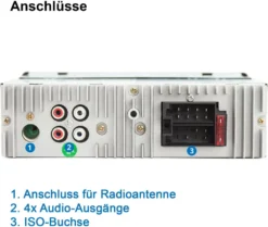 XOMAX XM-R279: Autoradio Mit Bluetooth Freisprecheinrichtung, 2. USB Mit Ladefunktion, SD, AUX IN, 1 DIN -Volkswagen Kenwood Verkaufe 195e4a1c104844252653d403793d0f3f