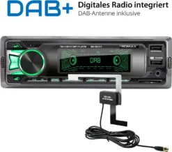 XOMAX XM-RD275 Autoradio Mit DAB+ Plus, Bluetooth, 2. USB Mit Ladefunktion, SD, Aux, 1 DIN -Volkswagen Kenwood Verkaufe 1a8aa44d8c0719fa9f317f0ec20e69be