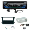 JVC KD-DB922BT Bluetooth DAB Einbauset Für Skoda Fabia Roomster Praktik