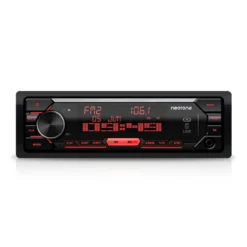 NEOTONE NDX-65M | 1DIN Universelle MP3 Autoradio | AM/FM | MP3 | MicroSD Karte | Bluetooth | APP-Steuerung