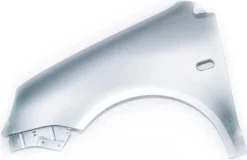 Volkswagen Kotflügelvw Polo 9N Iv 4 La7W Links Silber 2001-2005 Vorderseite Lackiert Neu