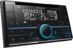 KENWOOD DPX-7300DAB 2 DIN CD Autoradio USB Digitalradio Bluetooth Inkl Antenne -Volkswagen Kenwood Verkaufe 1f042f81380a70b25ca769db79e25be1