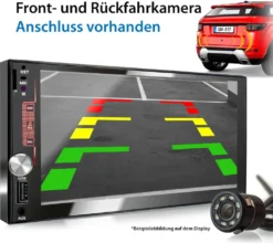 XOMAX XM-2V784D Autoradio Mit DAB+ Plus, Mirrorlink, 7 Zoll Touchscreen Bildschirm (kapazitiv), AUX, Micro SD, USB, Bluetooth, 2 DIN -Volkswagen Kenwood Verkaufe 1f165945c4efb99205d4049ffe242ad4