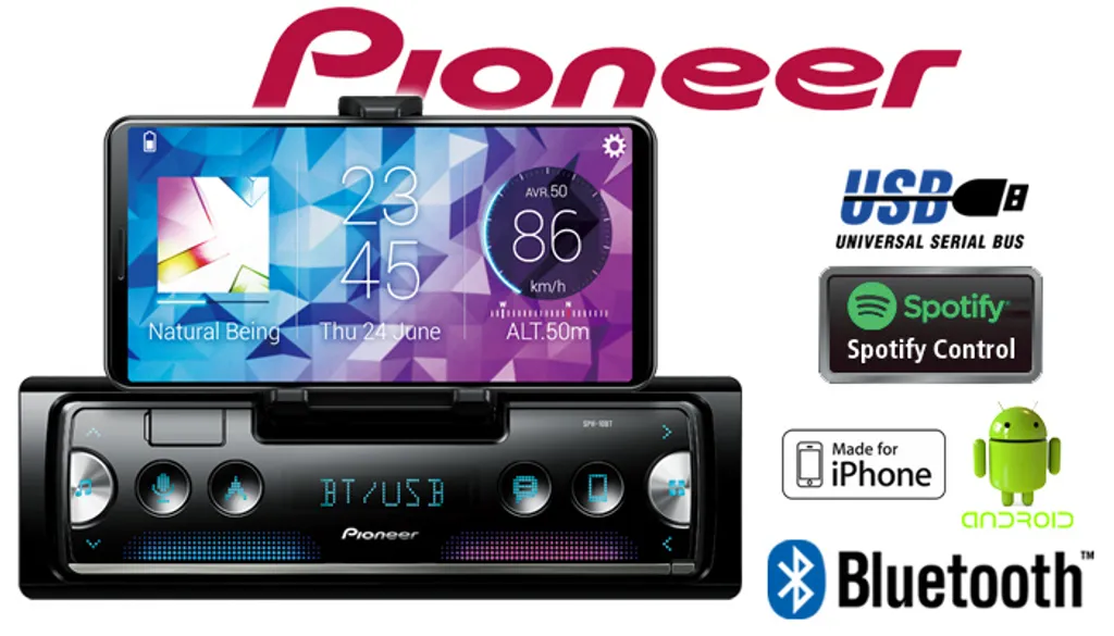 PIONEER SPH-10BT Smartphone Receiver USB MP3 Autoradio Mit Bluetooth 9 PIONEER SPH-10BT Smartphone Receiver USB MP3 Autoradio Mit Bluetooth - Image 9