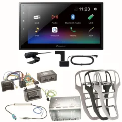 Pioneer DMH-A340DAB Digitalradio Bluetooth Einbauset Für Opel Astra J