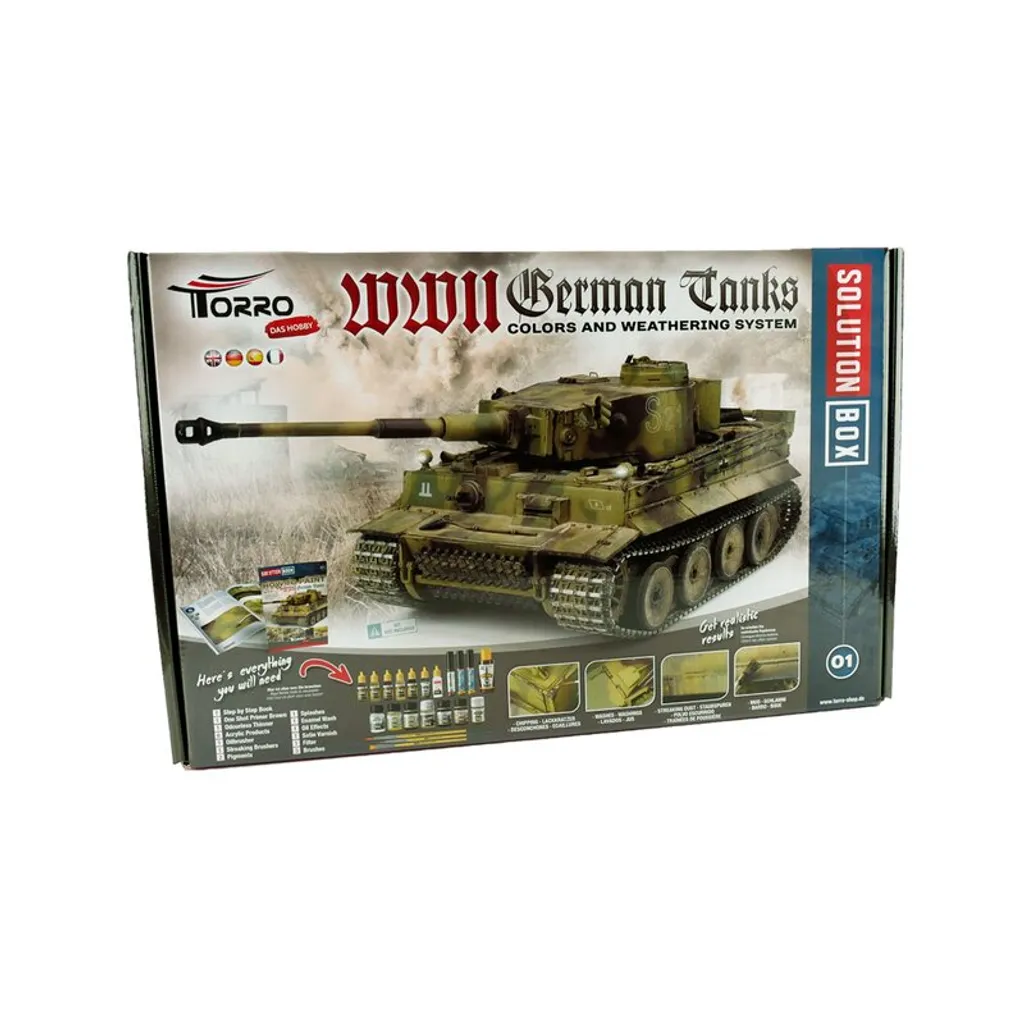 Torro WW II German Tanks Solution Box 2414300000 1 Torro WW II German Tanks Solution Box 2414300000