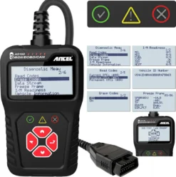 OBD2 ANCEL AS 100 - Diagnosegerät Für VW BMW Audi Mercedes Etc., 8 Sprachen (inkl. Deutsch), Update Der Lesesoftware, OBD-Diagnosegerät Schnittstelle OBD2-Verlängerungskabel 12 OBD2 ANCEL AS 100 - Diagnosegerät Für VW BMW Audi Mercedes Etc., 8 Sprachen (inkl. Deutsch), Update Der Lesesoftware, OBD-Diagnosegerät Schnittstelle OBD2-Verlängerungskabel -Volkswagen Kenwood Verkaufe 22e3a5f3fb7d7222431162d242f692e7