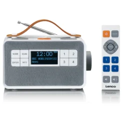Lenco PDR-065WH - Transportables UKW-/DAB+-Radio Für Senioren Mit Großen Tasten Und „Easy Modus“-Funktion, Weiß -Volkswagen Kenwood Verkaufe 24736ce9be6c731795cb3232be5f93e5