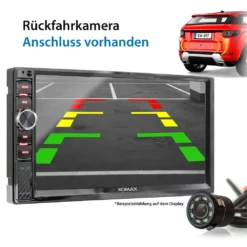 XOMAX XM-2V719 Autoradio Mit 7 Zoll Touchscreen Bildschirm, Bluetooth, USB, SD, AUX, 2 DIN 22 XOMAX XM-2V719 Autoradio Mit 7 Zoll Touchscreen Bildschirm, Bluetooth, USB, SD, AUX, 2 DIN -Volkswagen Kenwood Verkaufe 253c87ec84b7468a9ceaeb22667362d2