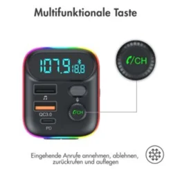 IMoshion FM Transmitter USB-C & Quick Charge - Schwarz 13 IMoshion FM Transmitter USB-C & Quick Charge - Schwarz -Volkswagen Kenwood Verkaufe 2878974fa751cb5099862fd4fadbcd68