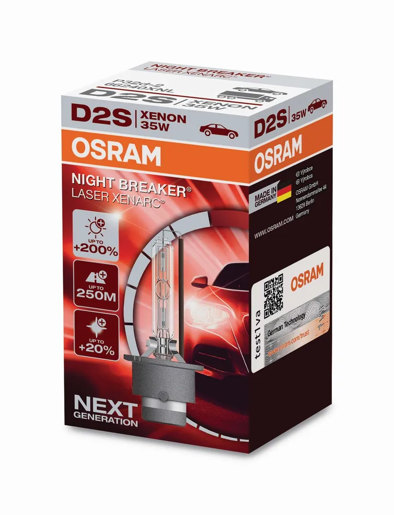 OSRAM Glühlampe, Fernscheinwerfer XENARC® NIGHT BREAKER® LASER (66240XN 4 OSRAM Glühlampe, Fernscheinwerfer XENARC® NIGHT BREAKER® LASER (66240XN - Image 4
