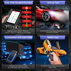 LAUNCH X431 V+ PRO Auto Bluetooth Diagnosescanner, Komplettsystem OBD2 Codeleser Android-Tablet Mit 2 Jahren -Volkswagen Kenwood Verkaufe 2a1e737eac712241f726c89a5000a336