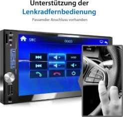 XOMAX XM-2V784D Autoradio Mit DAB+ Plus, Mirrorlink, 7 Zoll Touchscreen Bildschirm (kapazitiv), AUX, Micro SD, USB, Bluetooth, 2 DIN -Volkswagen Kenwood Verkaufe 2ba4f5d8fc81852b8e78e92a12d1692d