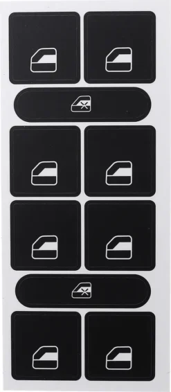 SET Klimabedienteil Klima Schalter Aufklebern Tasten Für VW Touareg 2004-2009 -Volkswagen Kenwood Verkaufe 2cd82c0d91065687de8d85f39ffe7a41