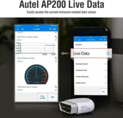 Autel AP200 Bluetooth OBD2 -Scanner, Codeleser Mit Vollständigen Systemdiagnosen Und 25 Servicefunktionen -Volkswagen Kenwood Verkaufe 2fd84ec4ccaab8e5030574b545e07269