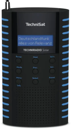 Technisat TechniRadio Solar Schwarz/blau