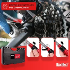 Belko Drehmomentschlüssel 1/4 Zoll, 5-30 Nm, ± 3% Fehlergenauigkeit, Ideal Für Fahrrad & Motorrad, Inkl. 3/8" Adapter, Innensechskant, Torx, Kreuzschlitz Bits, Verlängerung Uvm., 22 Tlg. SET -Volkswagen Kenwood Verkaufe 3199b2e658fdc8d524274956ce0d7bf8