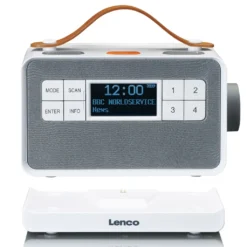 Lenco PDR-065WH - Transportables UKW-/DAB+-Radio Für Senioren Mit Großen Tasten Und „Easy Modus“-Funktion, Weiß -Volkswagen Kenwood Verkaufe 3210c92c1a72d8bc962370b95b84257d