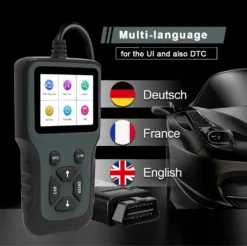 OBD2 Diagnosegerät Auto,OBD II Diagnose Scanner Universal, Fehlerauslesegerät Auto Diagnosewerkzeuge Handscanner OBDII Code-Scanner-Fahrzeug-Fehlercodeleser Auto-Elektronik Teil Ersatz -Volkswagen Kenwood Verkaufe 338917744decf65717fc91198689fb6d