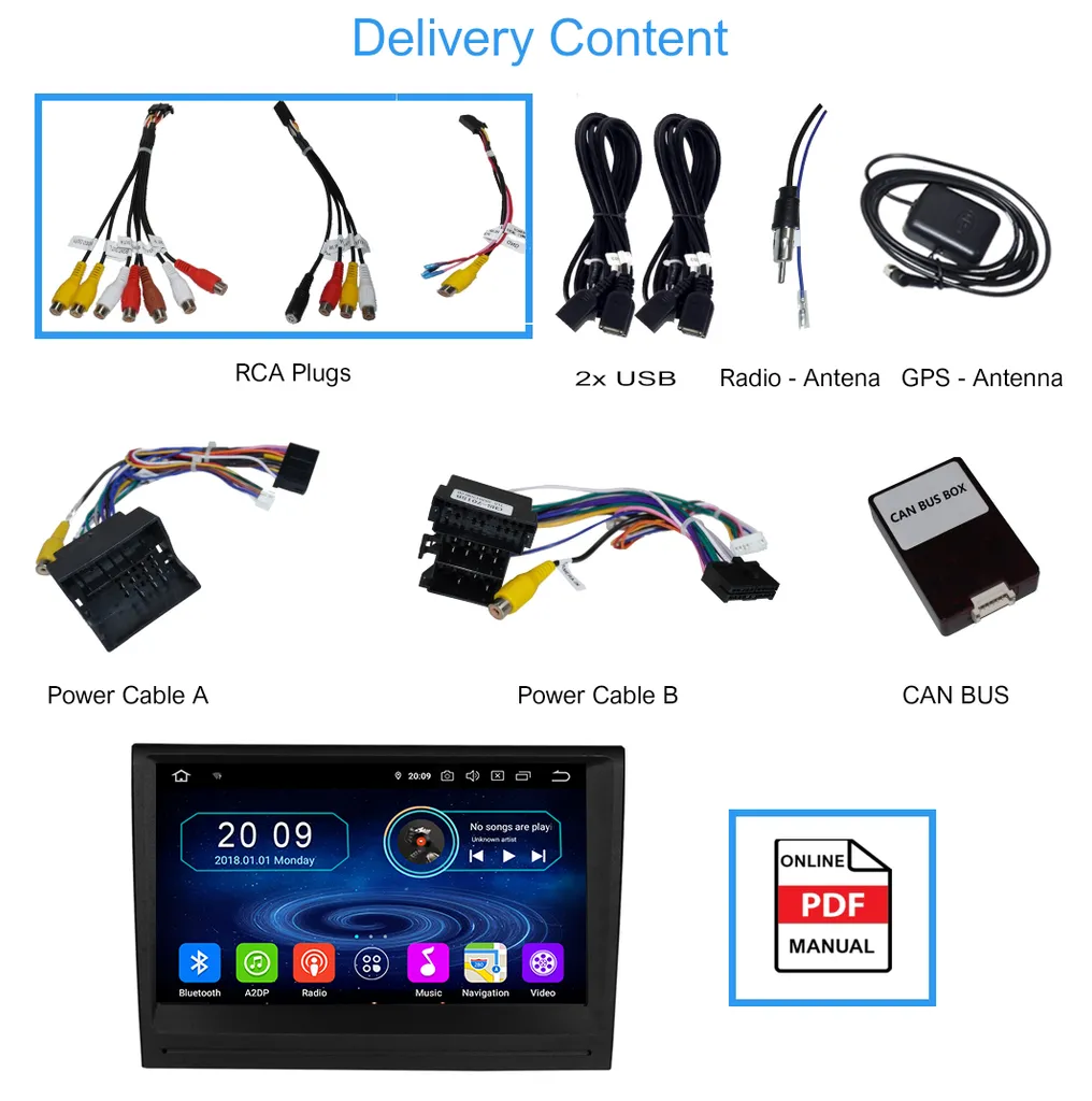Für Porsche Cayman Carrera Boxster 911 997 9" Android Autoradio GPS Navi CarPlay 2 Für Porsche Cayman Carrera Boxster 911 997 9" Android Autoradio GPS Navi CarPlay - Image 2