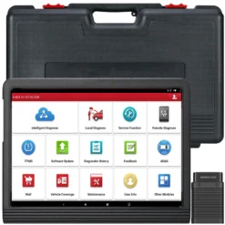 LAUNCH X431 V+ PRO Auto Bluetooth Diagnosescanner, Komplettsystem OBD2 Codeleser Android-Tablet Mit 2 Jahren