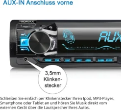 XOMAX XM-R279: Autoradio Mit Bluetooth Freisprecheinrichtung, 2. USB Mit Ladefunktion, SD, AUX IN, 1 DIN -Volkswagen Kenwood Verkaufe 3a18992ccf54472eac5ac76e36624b5a