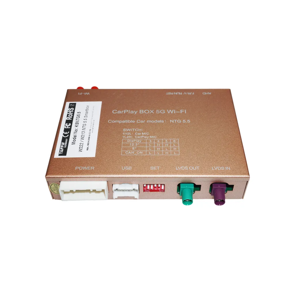 Für Mercedes - Benz W213 W222 Wireless CarPlay & AndroidAuto NTG 5.5 12,3" 3 Für Mercedes - Benz W213 W222 Wireless CarPlay & AndroidAuto NTG 5.5 12,3" - Image 3