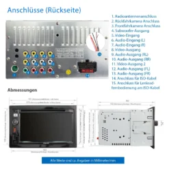 XOMAX XM-2D6913 Autoradio Mit 6,9 Zoll Touchscreen Bildschirm (kapazitiv), DVD CD Player, Bluetooth, SD, USB, 2 DIN -Volkswagen Kenwood Verkaufe 40df13e975ae2b0e44756b0676f9e693