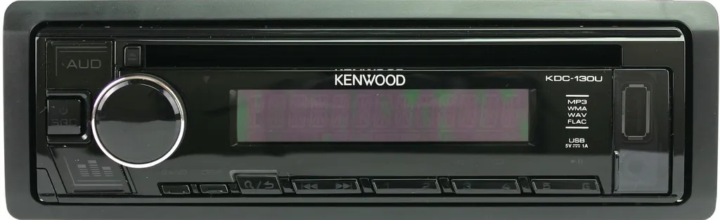 KENWOOD KDC-130UB CD USB MP3 Autoradio Blaue Tastenbeleuchtung Android AOA Flac 4 KENWOOD KDC-130UB CD USB MP3 Autoradio Blaue Tastenbeleuchtung Android AOA Flac - Image 4