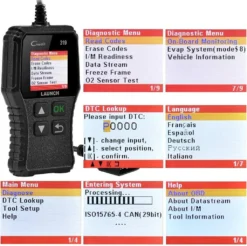 LAUNCH CR319 OBD2 Diagnosegerät OBD Fahrzeug Code-Scanner Fehlercodeleser Unterstützt Alle Autos Mit OBDII/EOBD/CAN-Modi Und 16-Pin OBDII-Schnittstelle O2-Sensor / EVAP-Test -Volkswagen Kenwood Verkaufe 44a41c1cd9e52f0f42eb987435ef0cea