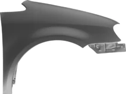 Volkswagen Kotflügel Vw Touran 1T1 Ld7X Rechts Grau 2003-2006 Vorderseite Lackiert Neu