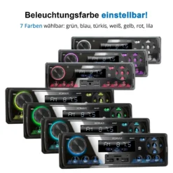 XOMAX XM-R277 Autoradio Mit Bluetooth Freisprecheinrichtung, 2. USB Mit Ladefunktion, SD, Aux In, 1 DIN -Volkswagen Kenwood Verkaufe 453c8095d71c4c754dfbfc4362480980